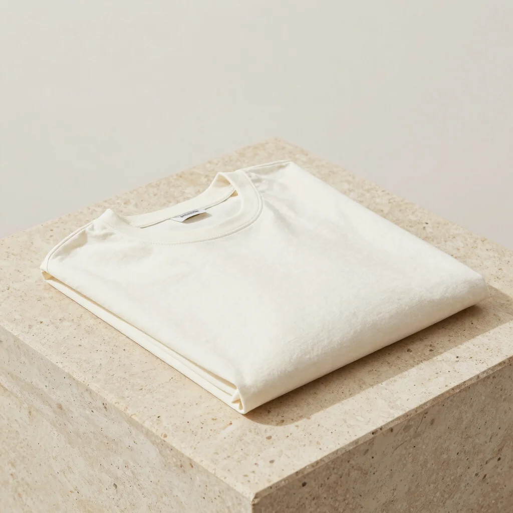 Camiseta Pima Oversized Off-White